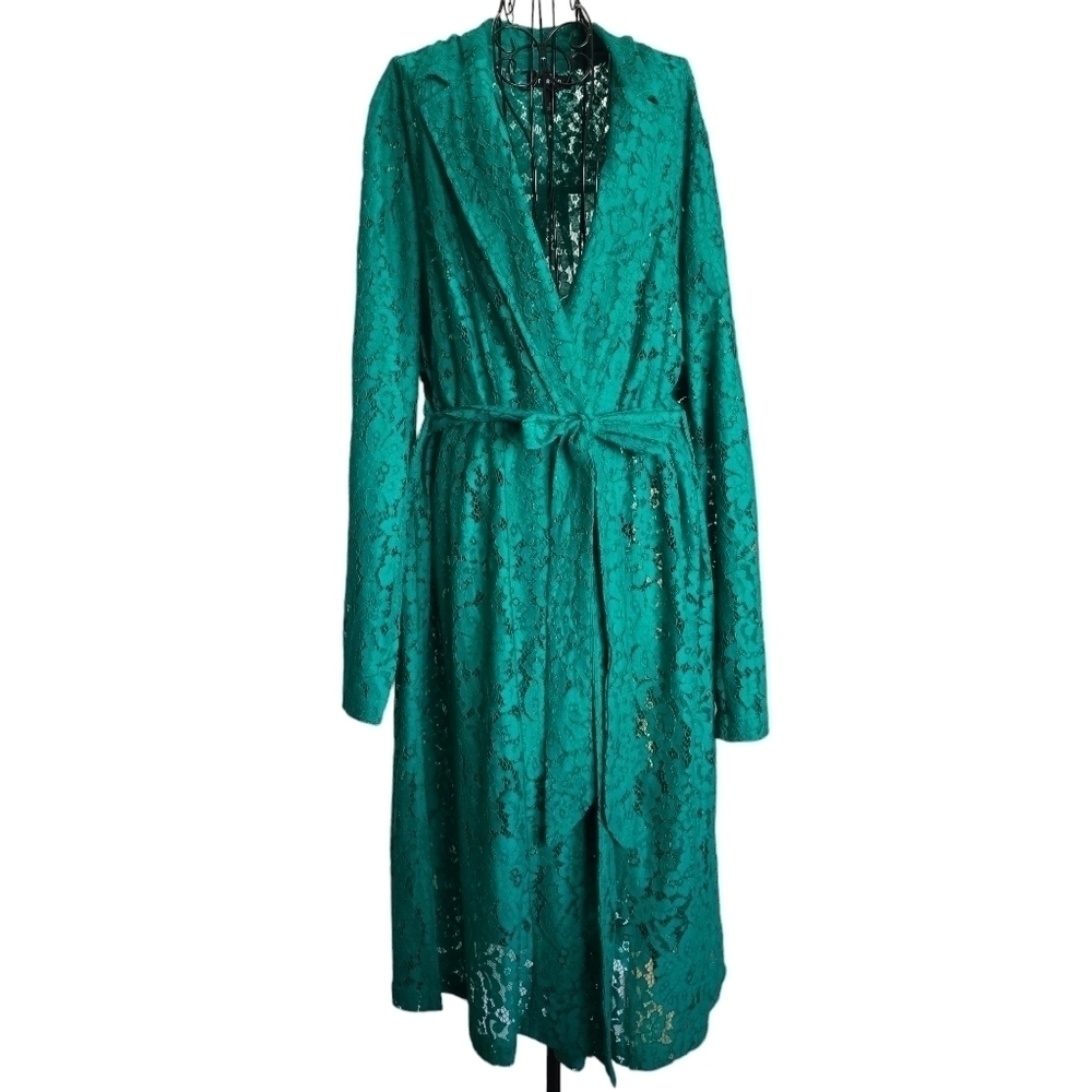 🔥Torrid Lace Trench Coat, Size 3 - Picture 4 of 10